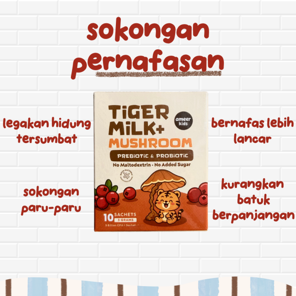 Tiger Milk Mushroom with Prebiotic & Probiotic